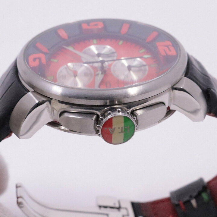 楽天市場】【中古】I.T.A. カサノバ クロノグラフ クォーツ メンズ 