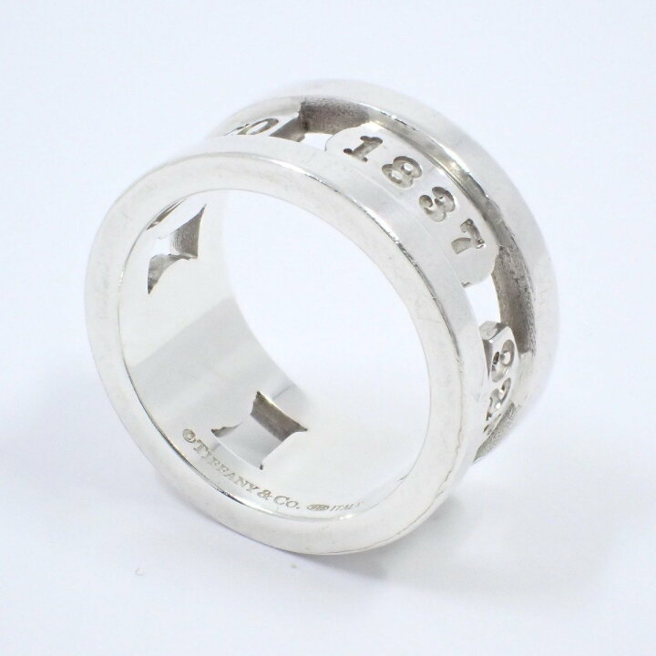 楽天市場】【中古】TIFFANY＆Co. ティファニー 1837 エレメント リング 