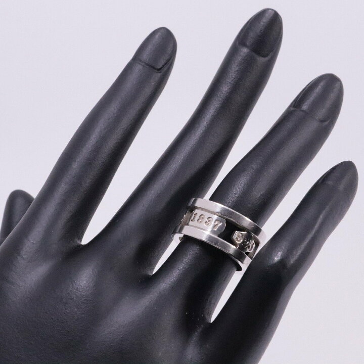 楽天市場】【中古】TIFFANY＆Co. ティファニー 1837 エレメント リング 