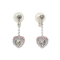 楽天市場】ハート イヤリング スワロフスキーの通販
