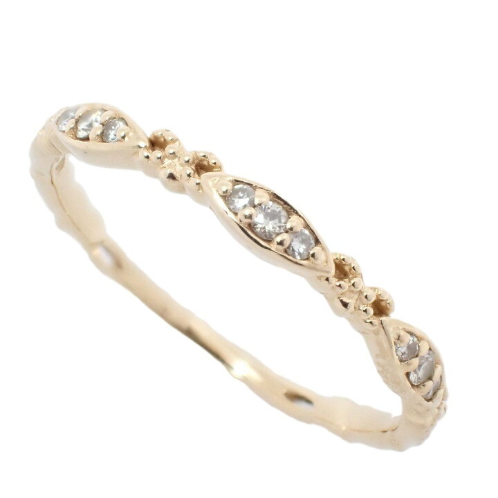 楽天市場】【中古】agete アガット リング 指輪 K10/ダイヤモンド0.06  