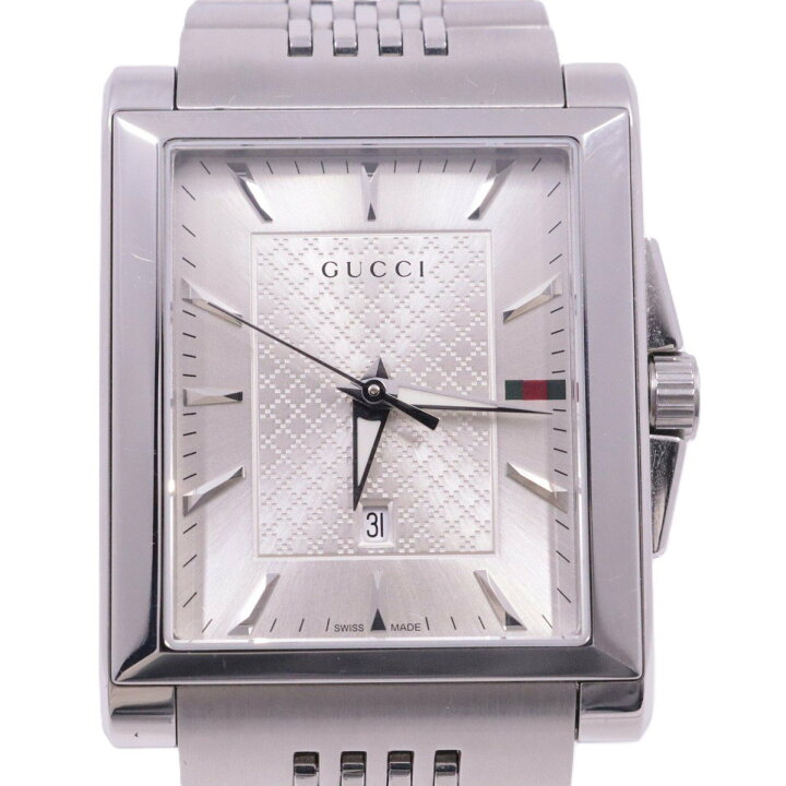 楽天市場】【中古】グッチ YA138403 Gタイムレス レクタングル 