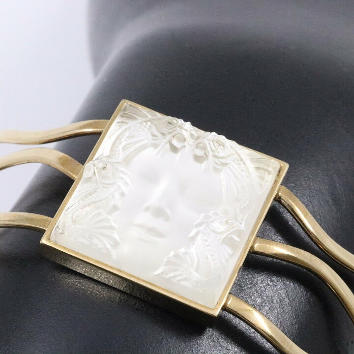 楽天市場】【中古】LALIQUE ラリック マスクドファム バングル  