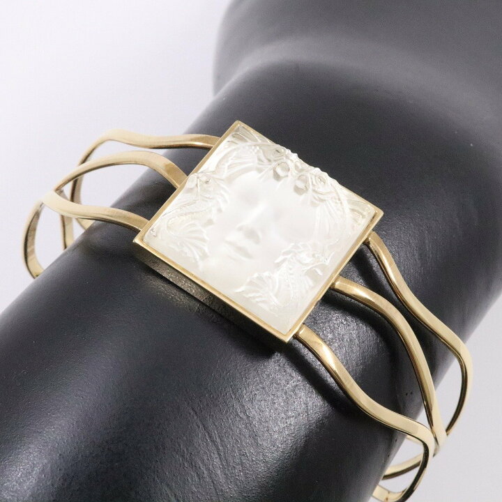 楽天市場】【中古】LALIQUE ラリック マスクドファム バングル  