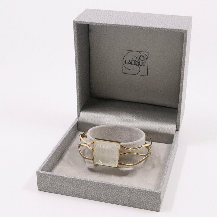 楽天市場】【中古】LALIQUE ラリック マスクドファム バングル  