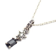【中古】ROYALORDER ロイヤルオーダー スターシャイン ネックレス シルバー925/オニキス【いおき質店】社…