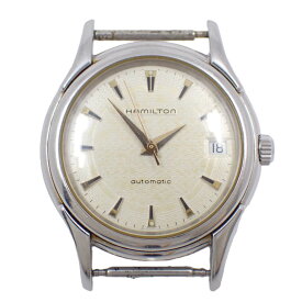 【中古】【訳あり品】ハミルトン ラウンド型 自動巻き メンズ 腕時計 ゴールド文字盤 6239 本体のみ【いおき質店】