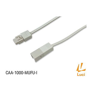 ���[�` Luci CAA-1000-MUFU-I ����z���R�[�h PSE�R�l�N�^�t 1000mm