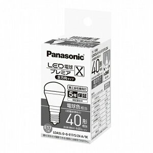 �����p�i�\�j�b�N LDA5L-DG-E17/S/Z4 A/1K LED�d�� �~�j�N���v�g���d�� E17���� 40�`���� �d���F���� �S�����^�C�v LED�d���v���~�AX ( LDA5LDGE17SZ4A1K )