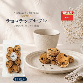 チョコチップサブレ 無添加スイーツ IoLy イオリー お試し 自宅用 15枚 送料無料