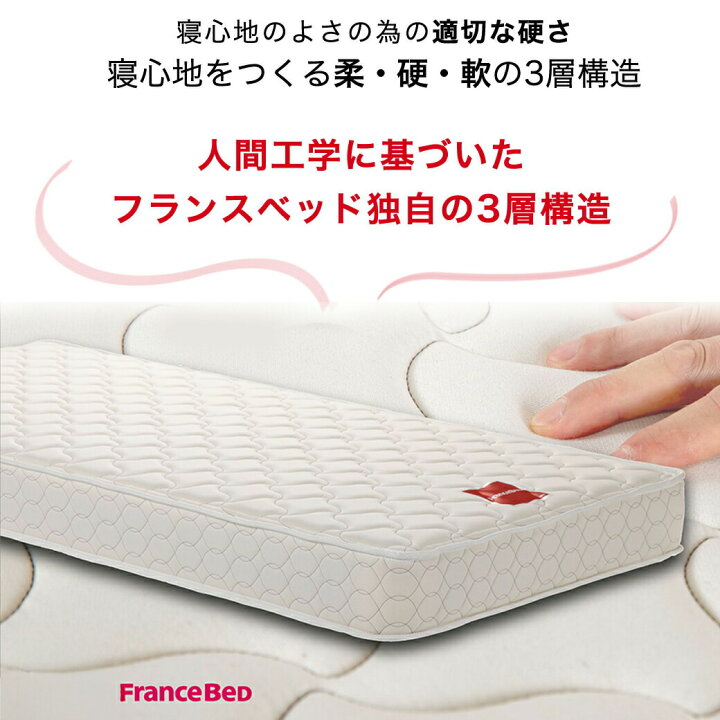 楽天市場】フランスベッド マットレス ツインサポートスプリング 