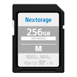 送料無料 Nextorage NFS-MA256 即日出荷 N UHS-I SD 75％以上節約 256GB