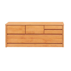 【全商品ポイント10倍!!】 チェスト 2段 木製チェスト 完成品 ローチェスト 幅120cm 日本製 国産 タンス 収納 洋服ダンス 箪笥 収納家具 木製収納 引出し 箱組 フルオープンレール ナチュラル