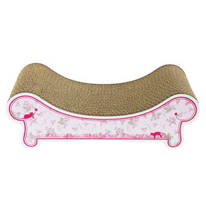 カリカリーナ Fiore フィオレ mini スツール スタンダードサイズ用 [にゃんこ家具 日本 国産 爪とぎ つめとぎ 猫 ねこ ネコ スクラッチ スクラッチャー ガリガリ ソファ ベッド 段ボール ダンボ