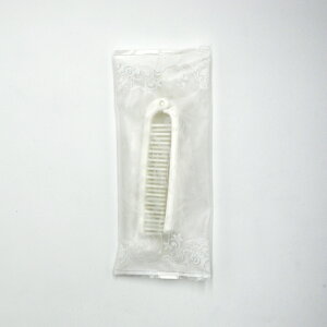 ホワイトアイビー 折りたたみヘアブラシ 1000本入 アメニティ用品