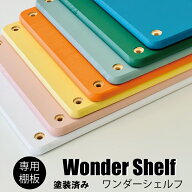 【売れ筋】ワンダーシェルフ専用棚板 塗装済み オープンラック 木製 ラック シェフル 棚 天然木 木製 本…