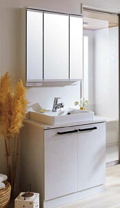 【期間限定キャンペーン価格】 クリナップ クリナップ エルヴィータ 間口75cm セット スリムLED 3面鏡 洗面化粧台 洗面 ドレッサー W750 ELVITA