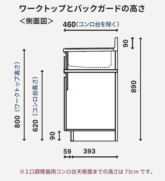 楽天市場】ワンド(マイセット) 一槽流し台 間口80cm KTD4-80-80S KTD4 