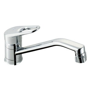 LIXIL キッチン水栓 キッチン用水栓金具ワンホールタイプ スポット微細シャワー クロマーレ 呼び径13mm 吐水口長さ260mm
