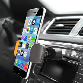 【ワンタッチ取付】【送料無料】ipow CDスロット取付型 スマホ車載ホルダー 車載ホルダー スマホホルダー スマホスタンド 車 CDデッキ クリップ HUAWEI P40 iPhone13pro iPhone SE (第3世代) Xperia 5 IV