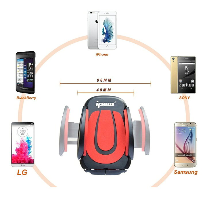 楽天市場 ウイング付き 送料無料 Ipow 車載ホルダー Iphone カーホルダー エアコン吹き出し口 360度回転可能 スマホホルダー スマホスタンド 車 Xiaomi Mi 11 Lite Iphone12 Iphone 13 Pro Google Pixel 4a スマホ車載ホルダー スマートフォン Ipow 楽天市場店