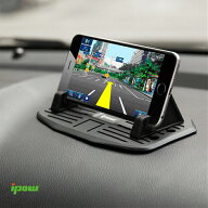 【改良型】【送料無料】ipow 車載ホルダー シリコン 滑り止め スマートフォンホルダー 卓上 N-BOX 軽自動…