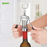 【送料無料】ipow ワインオープナー ウイング コルク抜き ワイン ビール 栓抜き ワイン オープナー ボト…