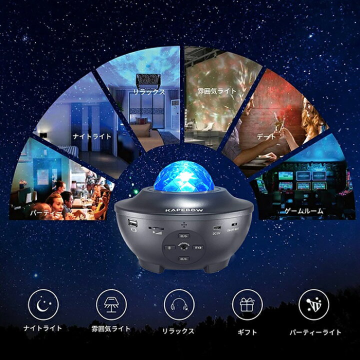 楽天市場】【星空LEDライト】【送料無料】スター プロジェクター 