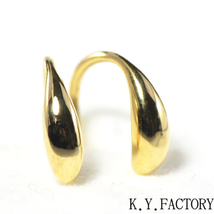 楽天市場 ドロップ ピアス S K18ゴールド プラチナ フック ピアス ティアドロップ Yk Bm072ci28 Ye 026 イエローゴールド ホワイトゴールド ピンクゴールド Pt K Y Factory