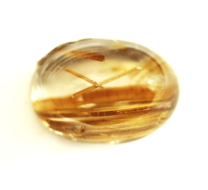 ✨ルチル♥️✨2 ガーデン入りスターバーストルチルクォーツ Φ15.2mm 粒(通し穴