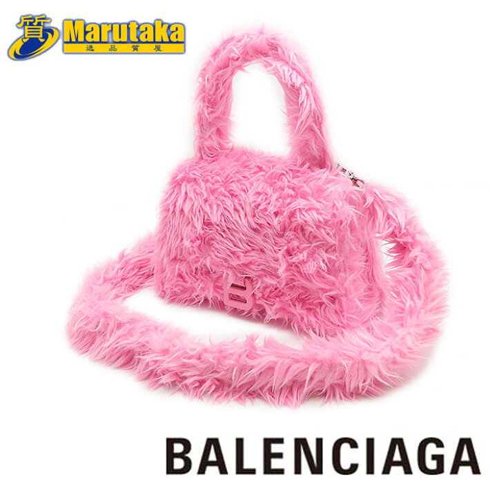 楽天市場】バレンシアガ フラッフィーアワーグラスXS トップハンドル  