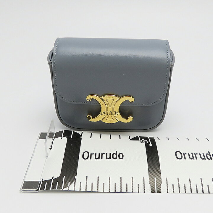 楽天市場】未使用 セリーヌ ミニトリオンフ 10I51 3DPV 箱 斜め掛け  