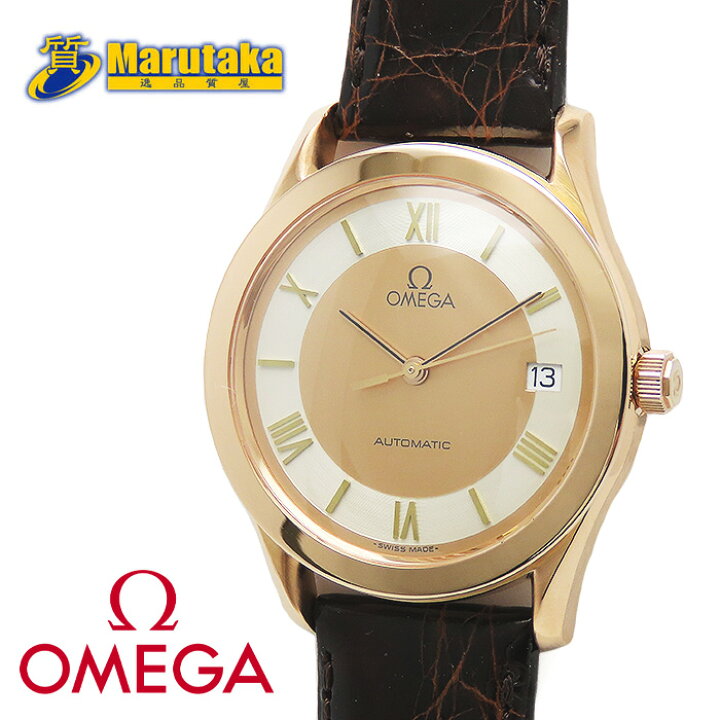 楽天市場】オメガ クラシック K18PG 自動巻 OMEGA 166.0295 カレンダー  