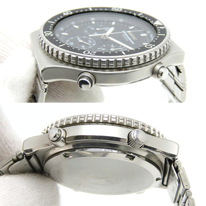 楽天市場】セイコー スピードマスター クロノグラフ クォーツ SEIKO SS 