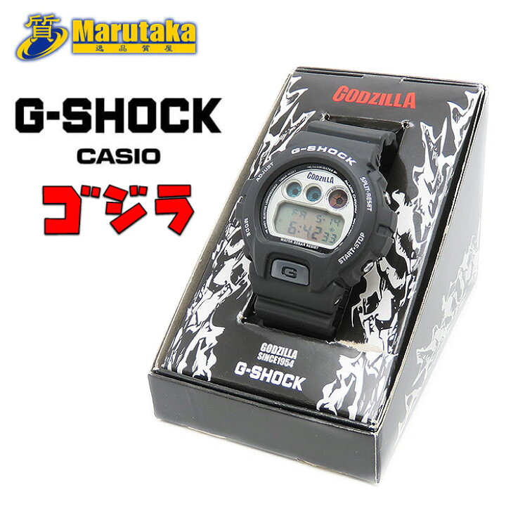 楽天市場】カシオ G-SHOCK 2009年 限定 ゴジラ コラボ CASIO ブラック 