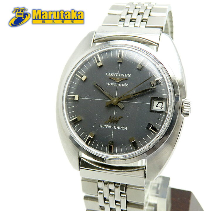 楽天市場】ロンジン ウルトラクロン 自動巻 グレー Cal.431 LONGINES C  