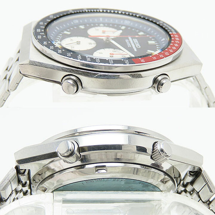 楽天市場】セイコー スピードマスター クォーツ ペプシベゼル 7A28  