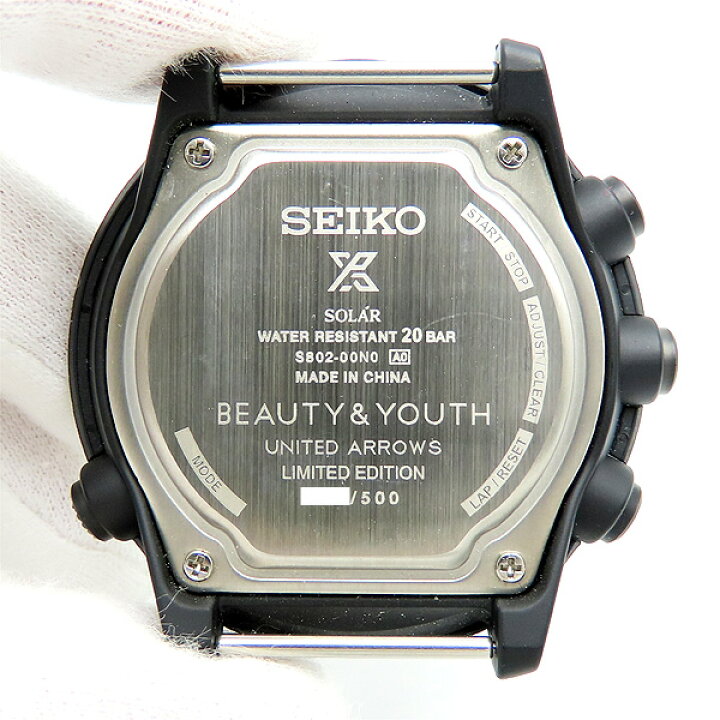 楽天市場】500本限定 セイコー BEAUTY＆YOUTH コラボ ユナイテッド 