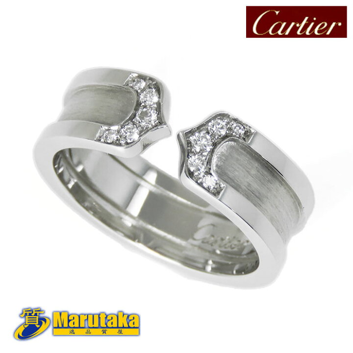 楽天市場】CARTIER カルティエ 2Cリング B4044250 750WG ホワイト  