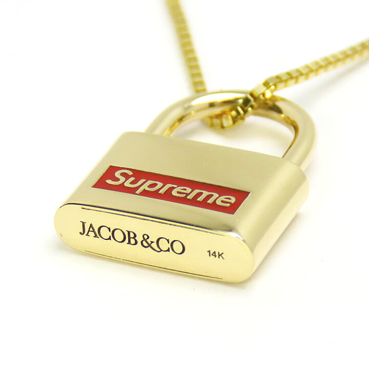 楽天市場】シュプリーム ジェイコブ JACOB&CO Supreme 14K ネックレス 