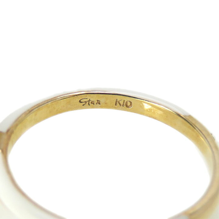 楽天市場】STAR JEWELRY スタージュエリー リング 9号 フラワー 花 K10 