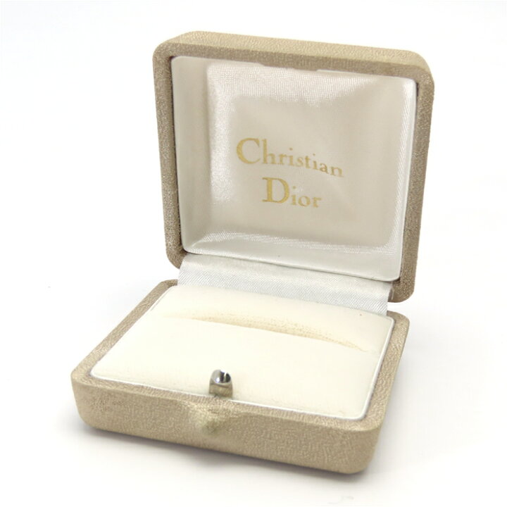 楽天市場】Christian Dior Pt950 0.24ctダイヤモンド リング 10号 