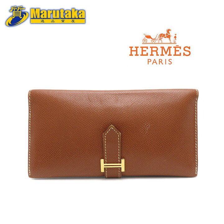 楽天市場】HERMES エルメス ベアン □E刻印 2001年 ヴォーエプソン 