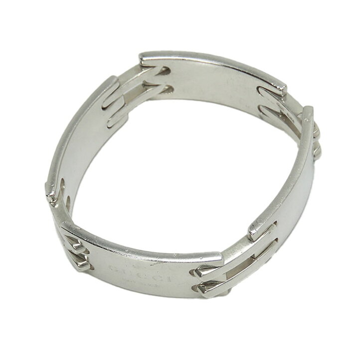 楽天市場】グッチ GUCCI SV 925 シルバー ブレスレット 腕周り約15cm 