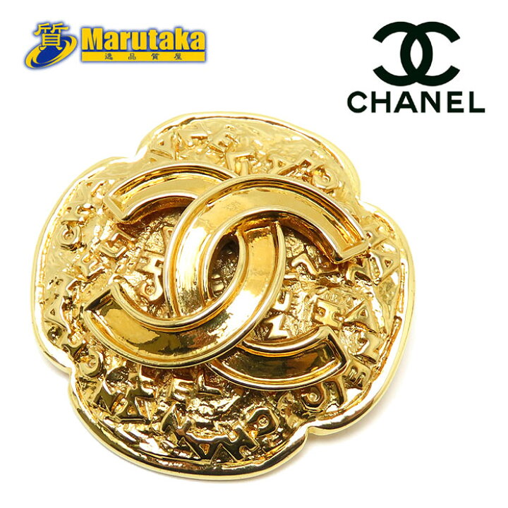 楽天市場】シャネル ココマーク ロゴ ブローチ GP ピン 95A  