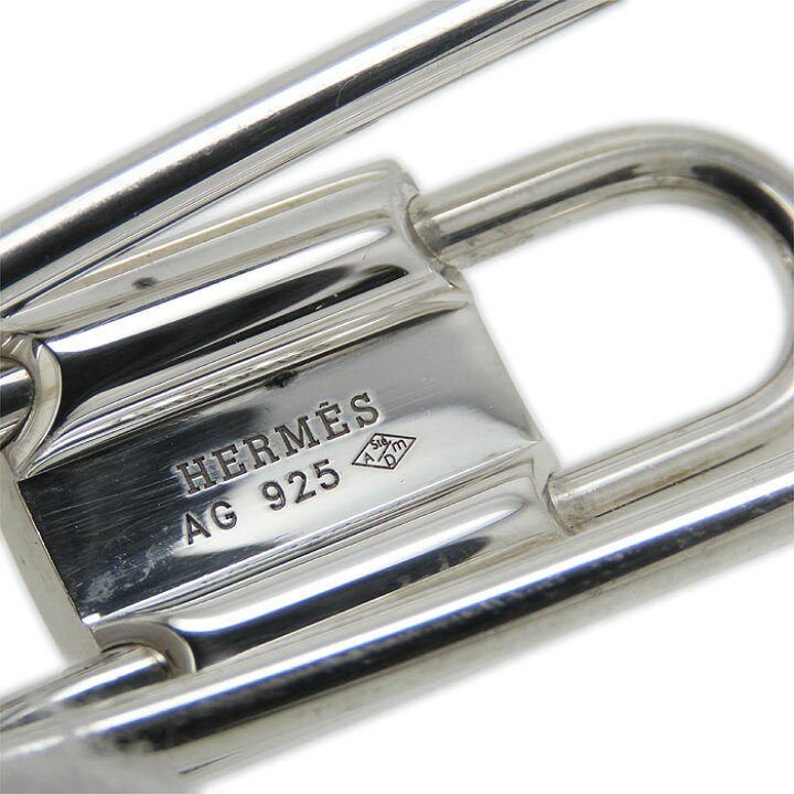 楽天市場】HERMES エルメス カデナ マネークリップ AG925 シルバー SV  