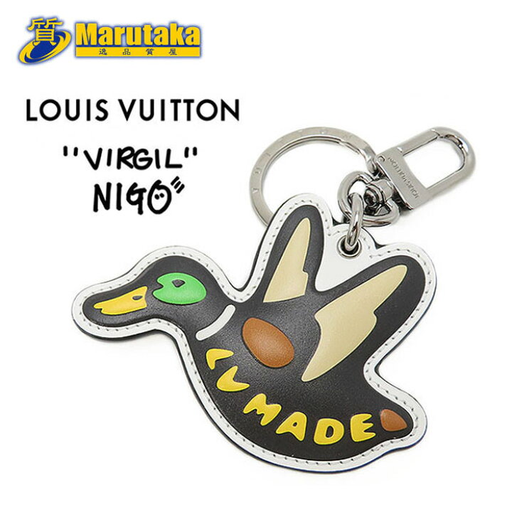 楽天市場】ルイ・ヴィトン NIGO コラボ ポルトクレ・LVメイドダック 