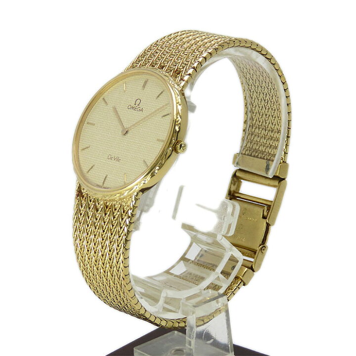 楽天市場】オメガ デビル 391.0837 Cal.1377 メンズ クォーツ GP 紳士  