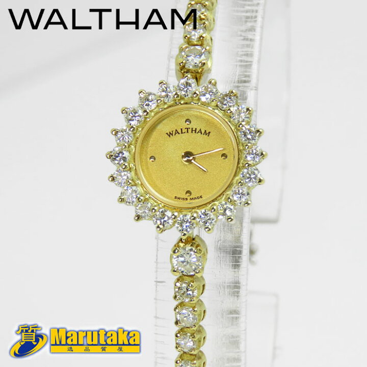 楽天市場】【ウォルサム】レディースウォッチ 263 93270.65 750 K18YG  