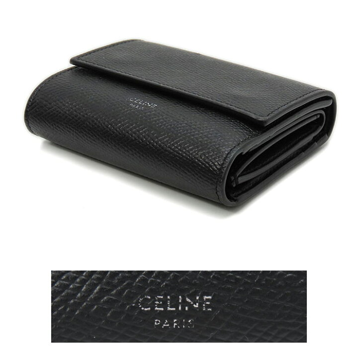 楽天市場】セリーヌ スモール トリフォールド ウォレット 3つ折り財布  